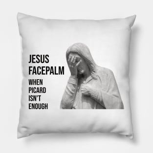 Jesus Facepalm Pillow