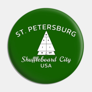 St Petersburg - Shuffleboard City USA Pin