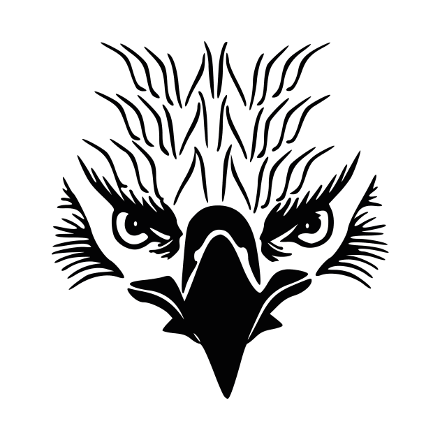 Eagle head face by Rogamshop