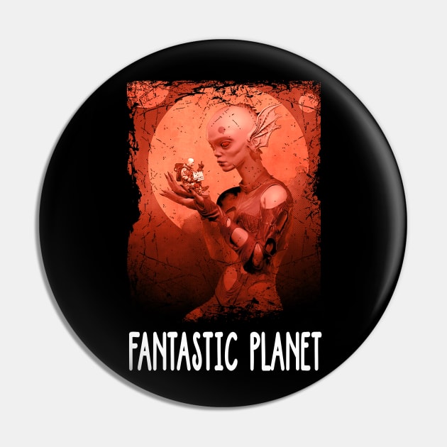 Captivating Draag World Planet Vibes Pin by TheBlingGroupArt