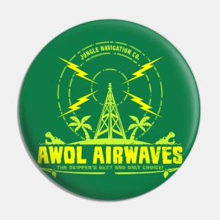 AWOL Airwaves Pin