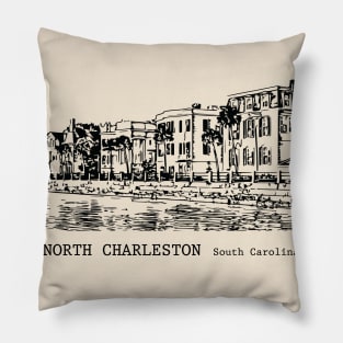 North Charleston South Carolina Pillow