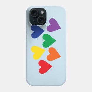 Hearts Pride Phone Case