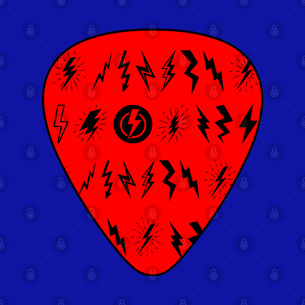 Flash Guitar Pick by Scar