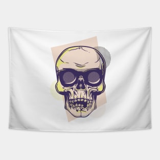 Mr Halloween Skull Tapestry