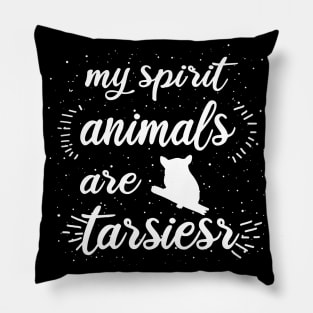 My spirit animal Tarsier Vintage love monkey Pillow