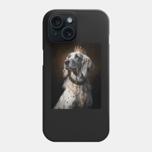 Royal Portrait of an English Setter Phone Case