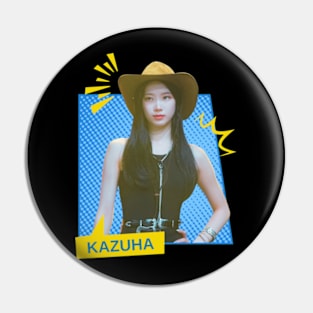 Kazuha Le Sserafim Comic Pin