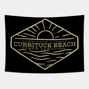 Currituck Beach, NC Summertime Vacationing Ocean Sunrise Tapestry