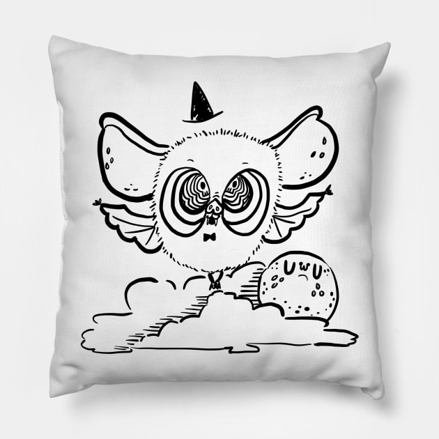 Batty Pillow by Fluffymafi