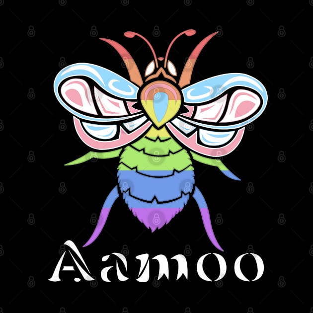 Pride Aamoo (Bee) by KendraHowland.Art.Scroll