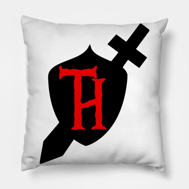 Viking Torr Hidn Tribe Pillow by KZK101