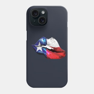 Sexy Texas Lips Phone Case