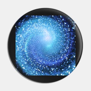 Blue nebula Pin