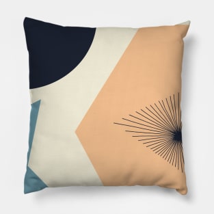 Moon Arch Abstract Pillow