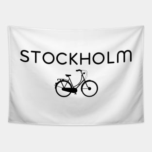 Bike Stockholm Tapestry