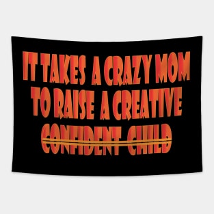 crazy mom Tapestry