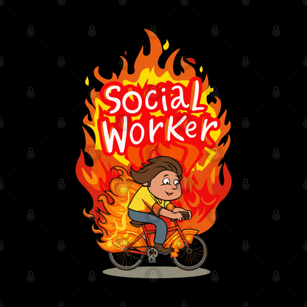 Social worker by BobaTeeStore