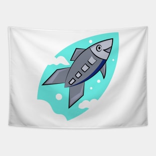 Shark jet designs Tapestry