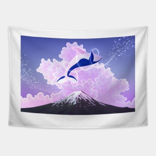 Magical Whale Tapestry