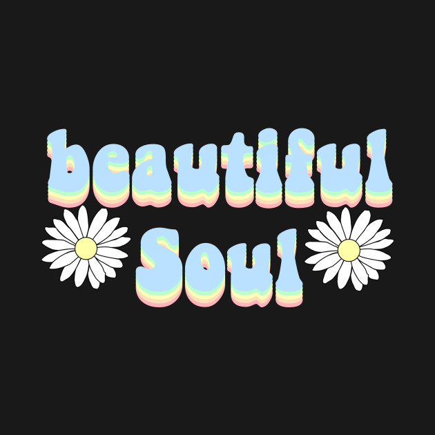 Disover Beautiful soul - Vintage Retro Style - T-Shirt