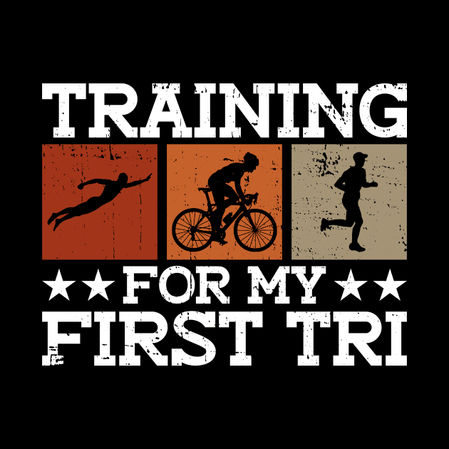 Training For My First Tri - Triathlon Training Triathlete by Anassein.os