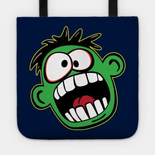 Funny Face Cartoon Tote