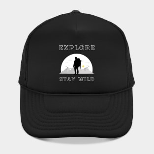 Explore Stay Wild Hat