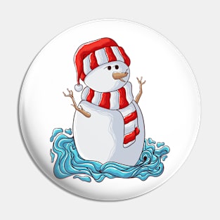 the snowman Pin