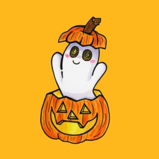 Pumpkin Ghost T-Shirt