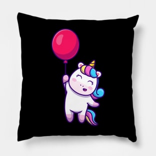 Unicorn Helium Balloon Pillow