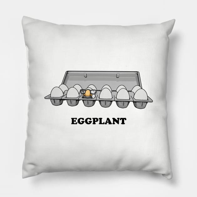 Eggplant Pillow by Rabassa