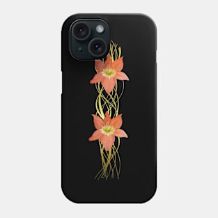 Amarylis - tropical flower - blooms in Africa Phone Case