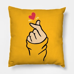 hand love Pillow