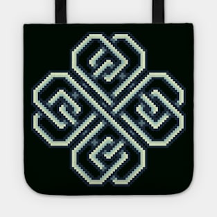 Celtic Four Leaf Clover Tote