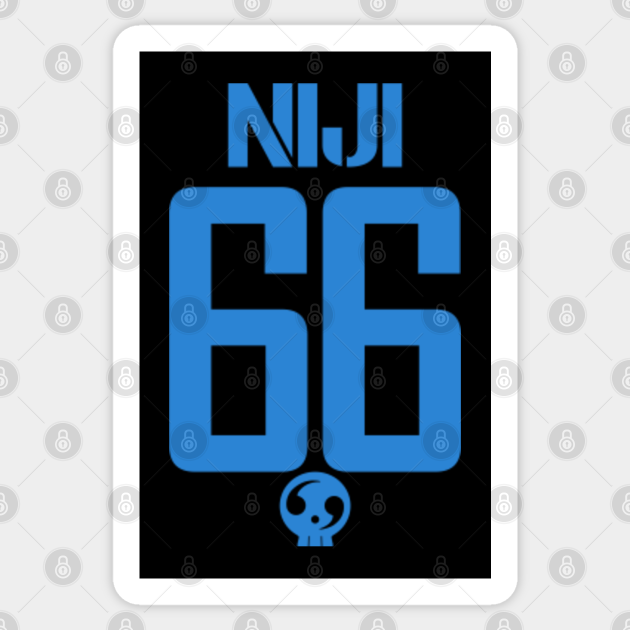 Niji Germa 66 One Piece Sticker Teepublic