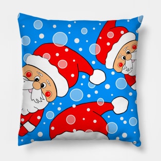 PEEK A Boo Funny Santa Claus Pillow