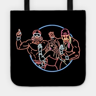 Mega Powers neon style Tote