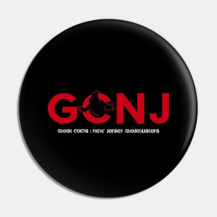 Gcnj red graphic Pin