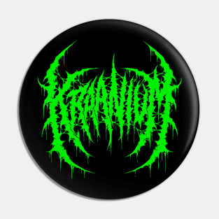 Kraanium Logo | Death Metal Pin