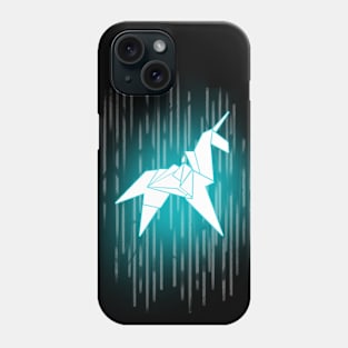 Unicorn in the Rain Phone Case