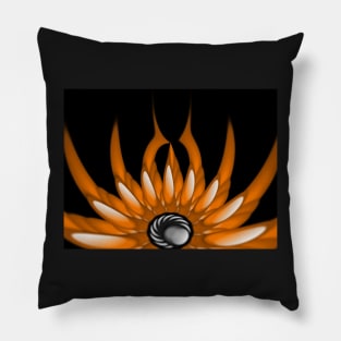 Digital flames of Fire Pillow