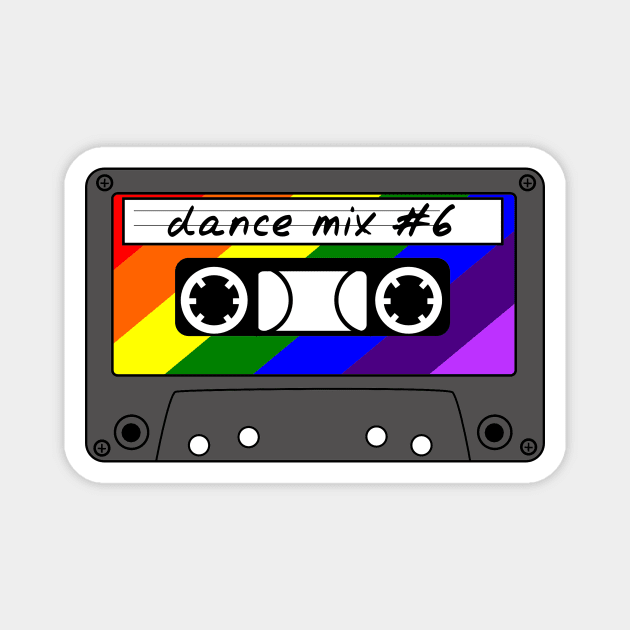 Pride Mix Tape Magnet by fearcity
