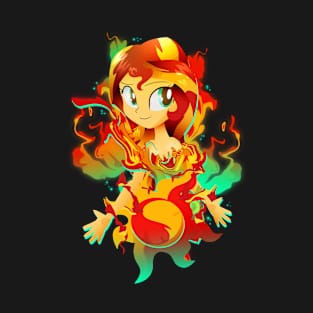 Human Sunset Shimmer T-Shirt