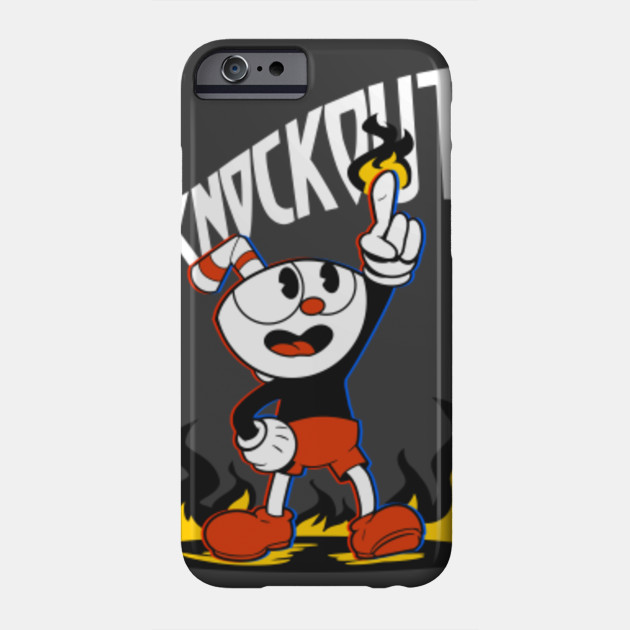 It S A Knockout Cuphead Cuphead Funda Para Moviles Teepublic Mx