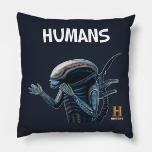 Funny Xenomorph Guy Pillow