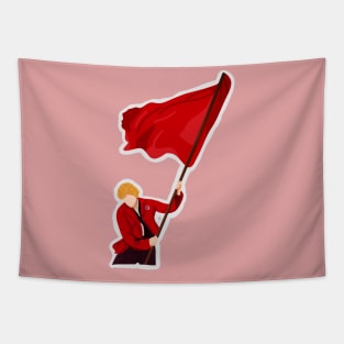Enjolras and Red Flag Tapestry