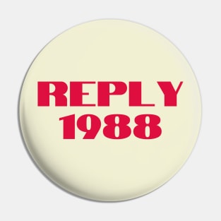 Reply 1988 nostalgic kdrama Pin