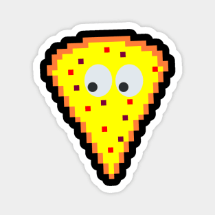 Pizza freak guy Magnet