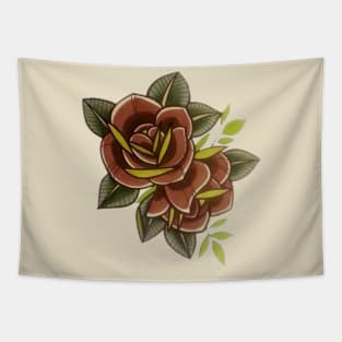 Traditional Roses Tapestry